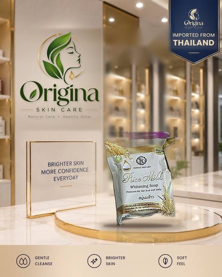 Perfect Skin Lady Rice Milk Whitening Soap