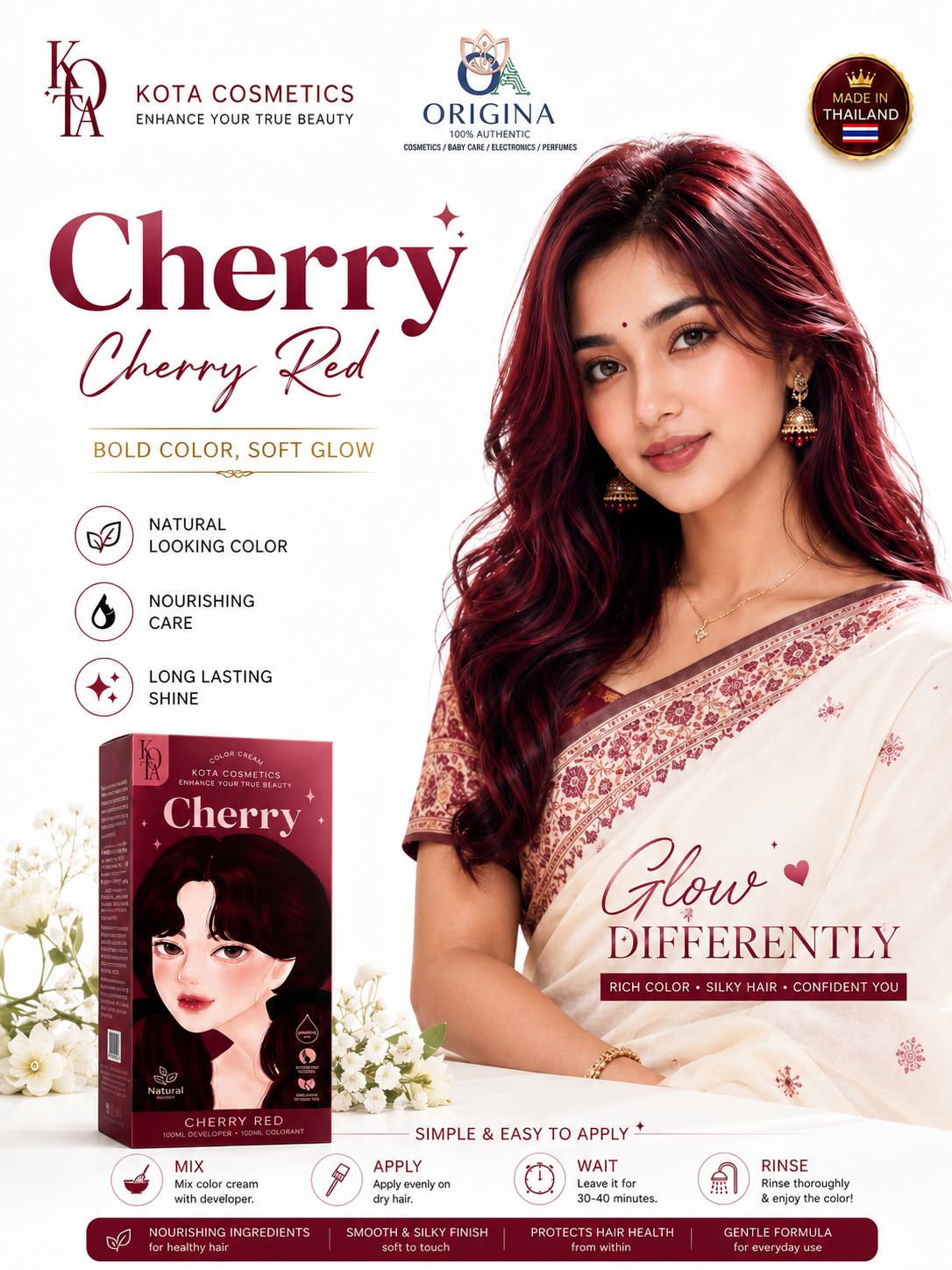KOTA  Hair Color Cherry